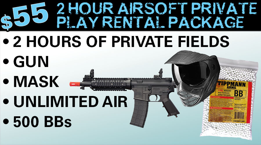 2 Hour Private Play Rental Package 2 Hour Private Play Rental Package