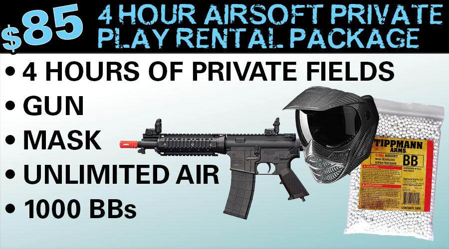 4 Hour Private Play Rental Package 4 Hour Private Play Rental Package